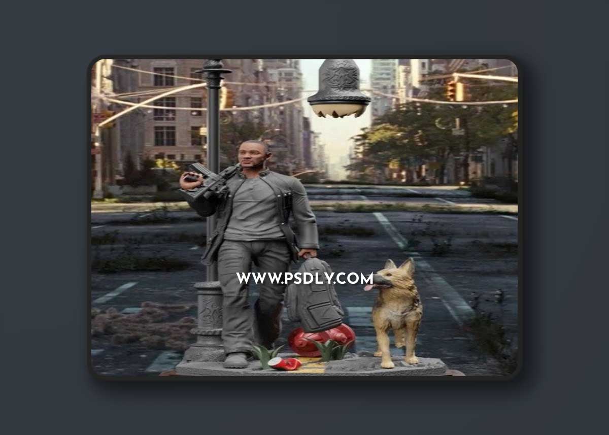 I am legend – 3D Print 3D Model