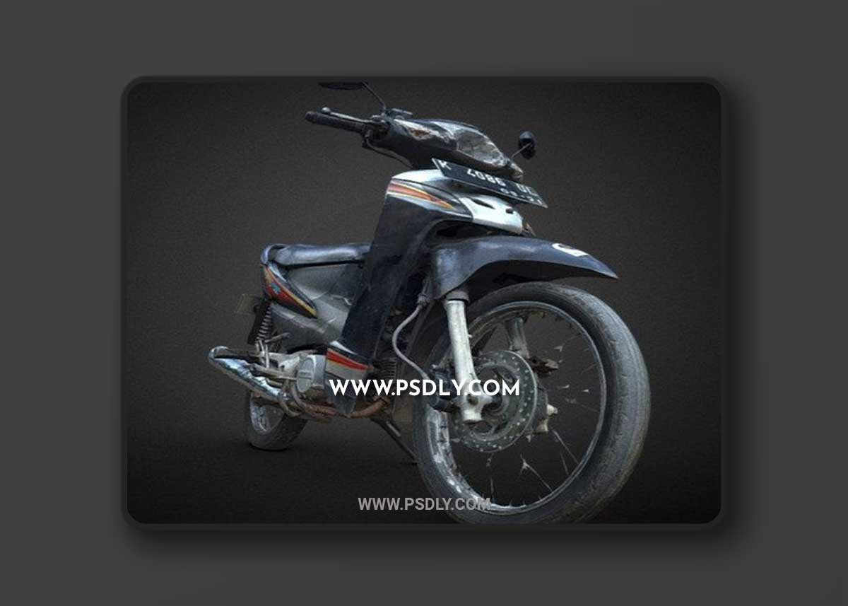 Motocycle Supra Fit 3D Model