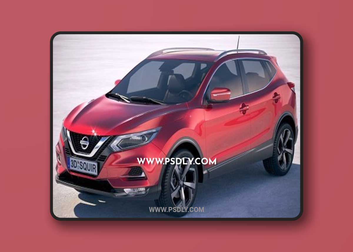 Nissan Rogue Sport 2020 3D Model