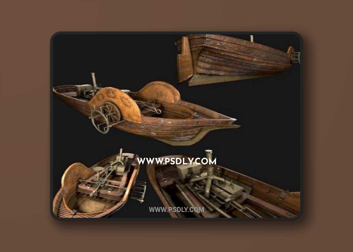 Pyroscaphe – 1783 Original Steamboat