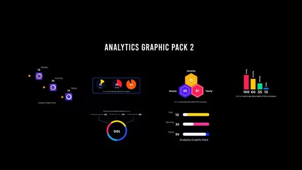 Videohive Analytics Graphic Pack 2 40169031