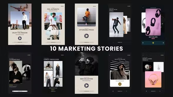 Videohive Marketing Stories 40187858