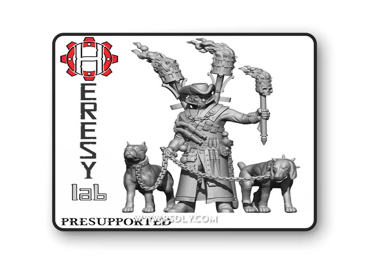Worg Raider Guard and Orc Great Axe and Orc Guard 3D Print