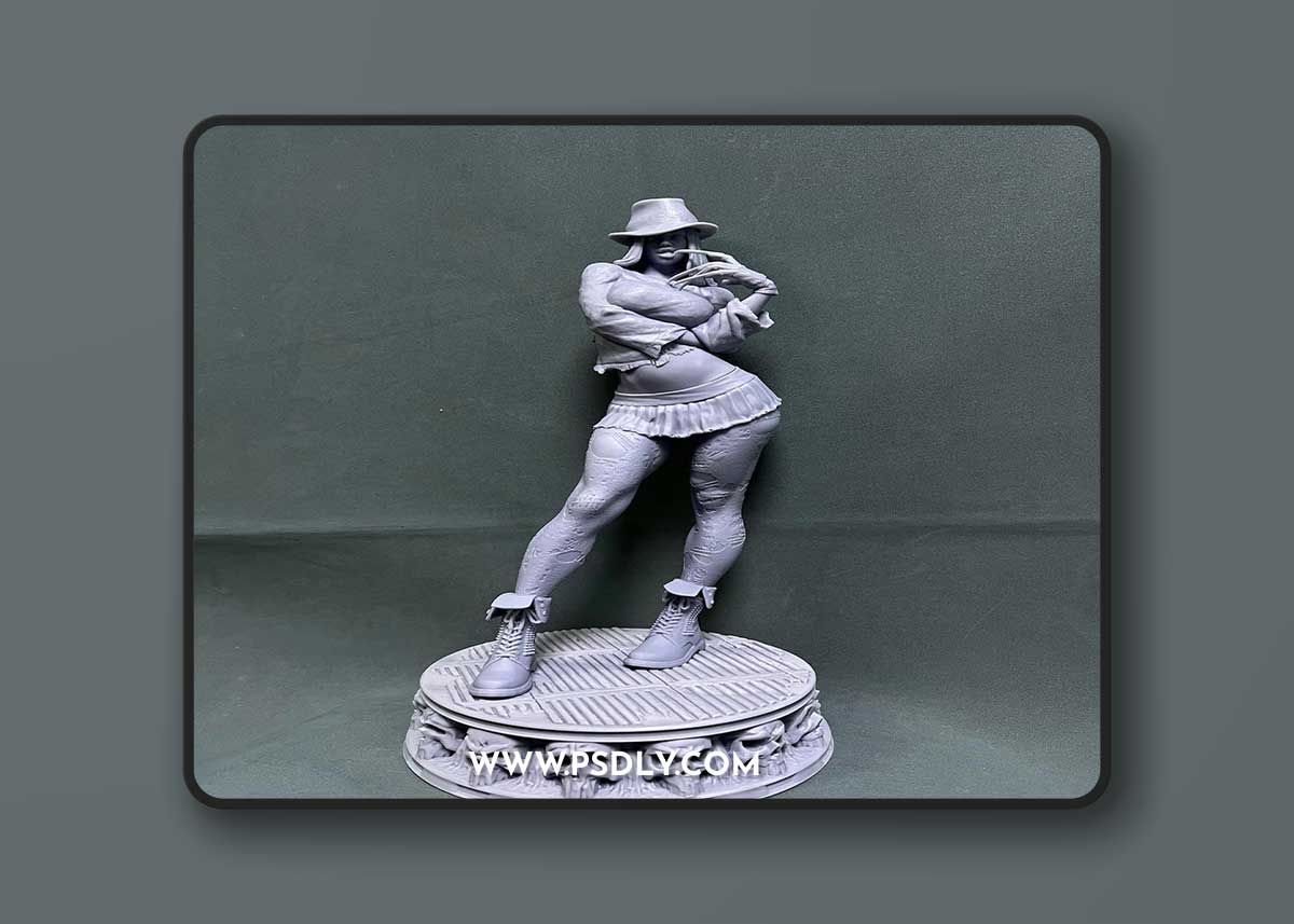 Freddy's-Girl-3D-Print-3D-Model