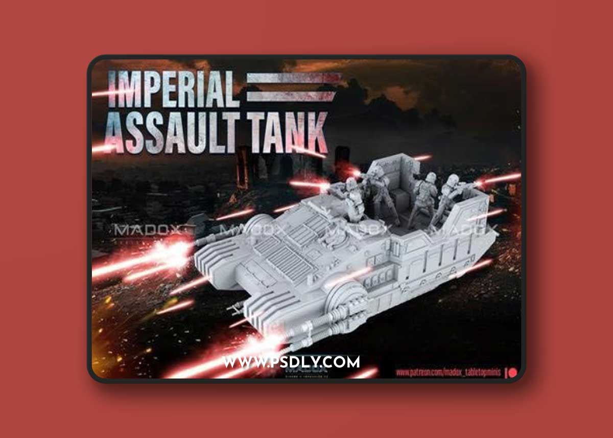 Imperial Assault Tank – 3D Print