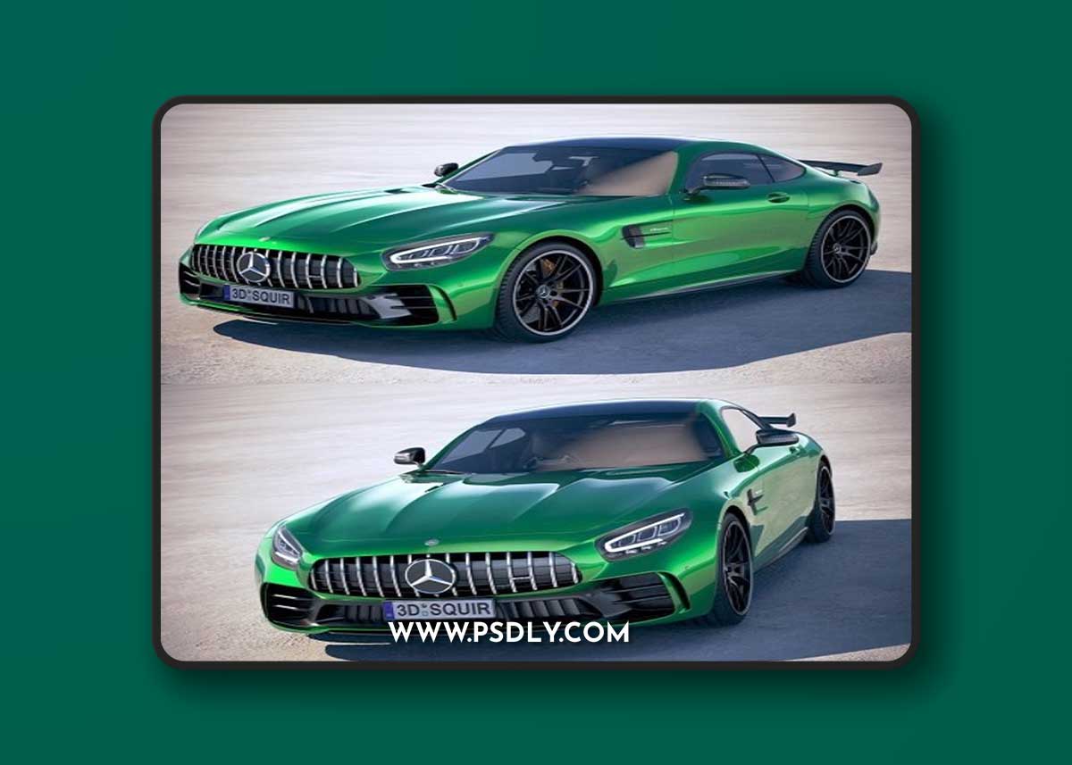 Mercedes AMG GT-R 2020 3D model