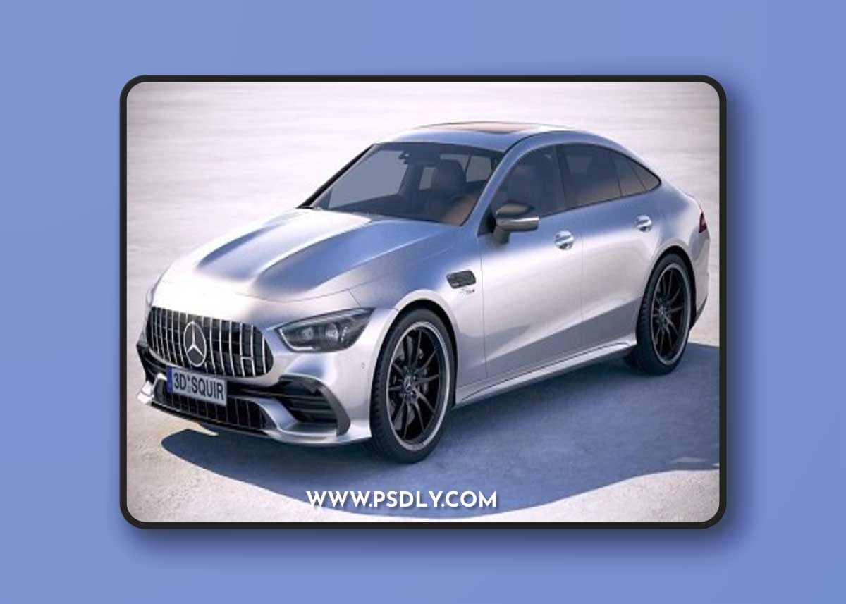 Mercedes AMG GT53 2019 3D model