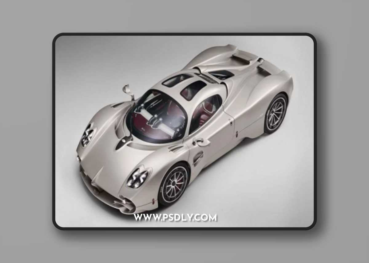 Pagani Utopia 2023 3D Model
