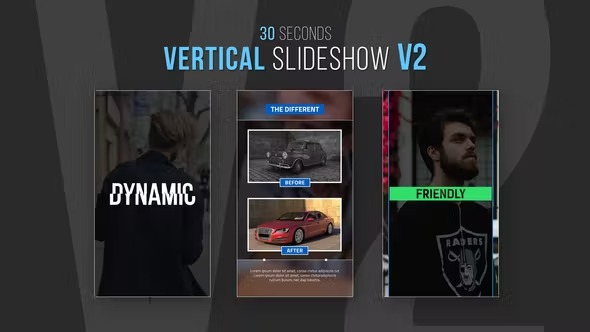 Videohive Vertical Slideshow v2 40849690