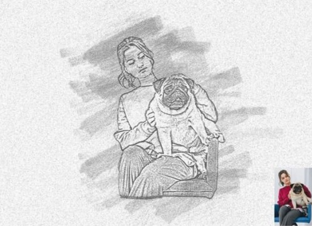 Pets Sketch Photoshop Action 2 image 189