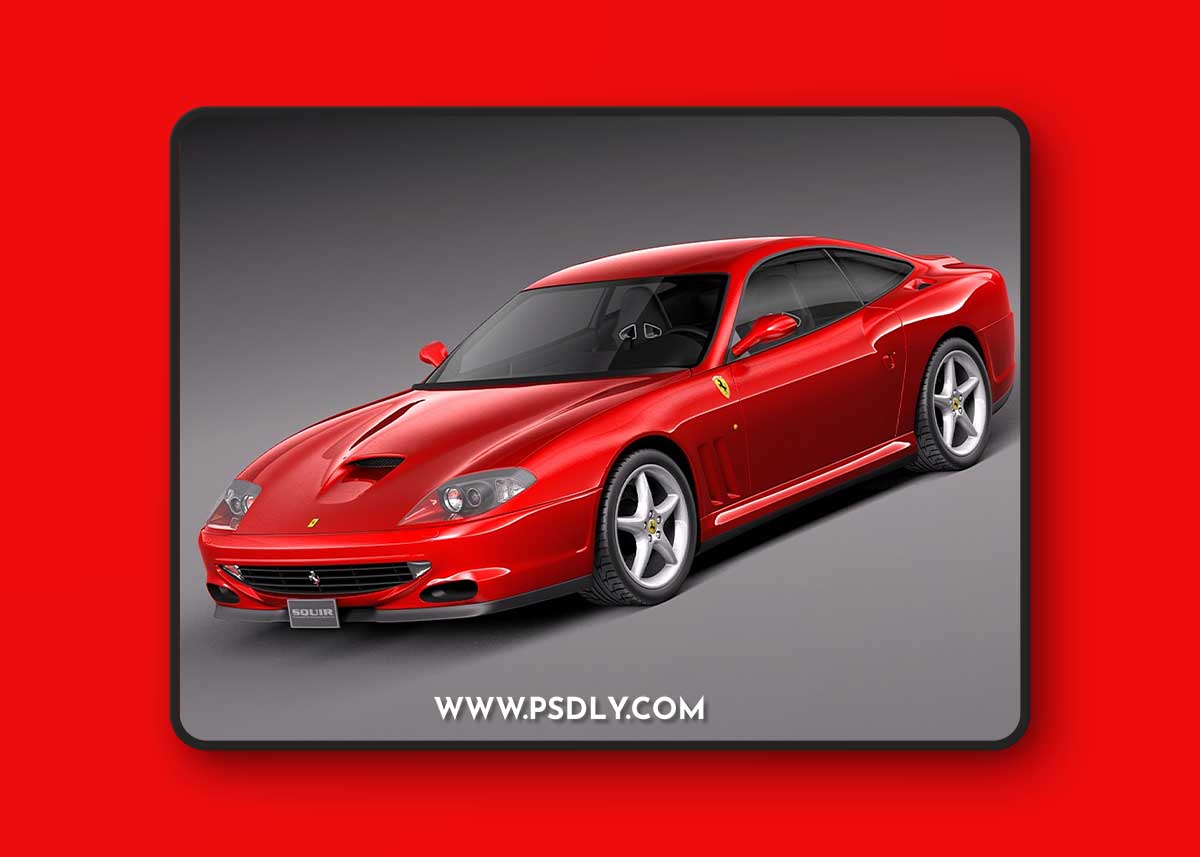 Ferrari 550 Maranello 1996-2002 3D model