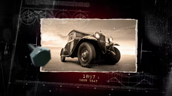 Videohive Cars History Opener 14491425