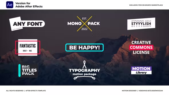 Videohive Creative Titles 42435780