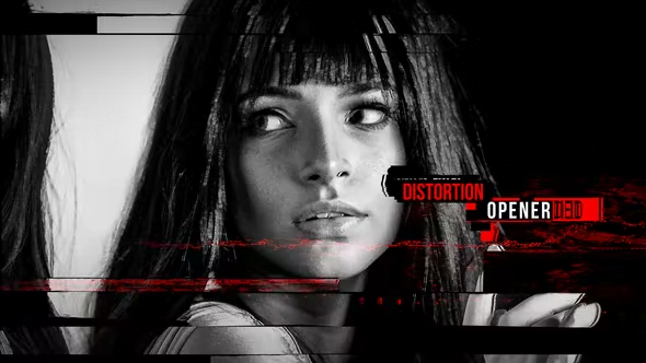 Videohive Distortion Opener 41790928