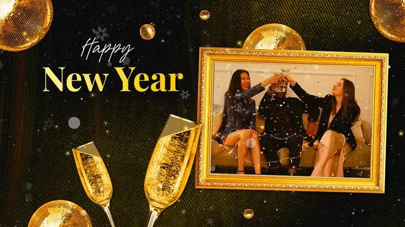 Videohive Happy New Year Party Slideshow 42203730