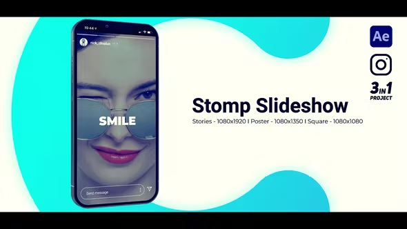 Videohive Instagram Stomp Slideshow 42217817