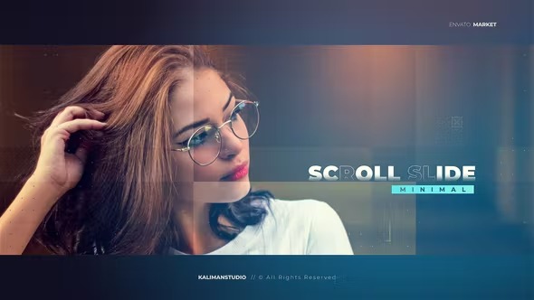 Videohive Minimal Scroll Slideshow 30219346