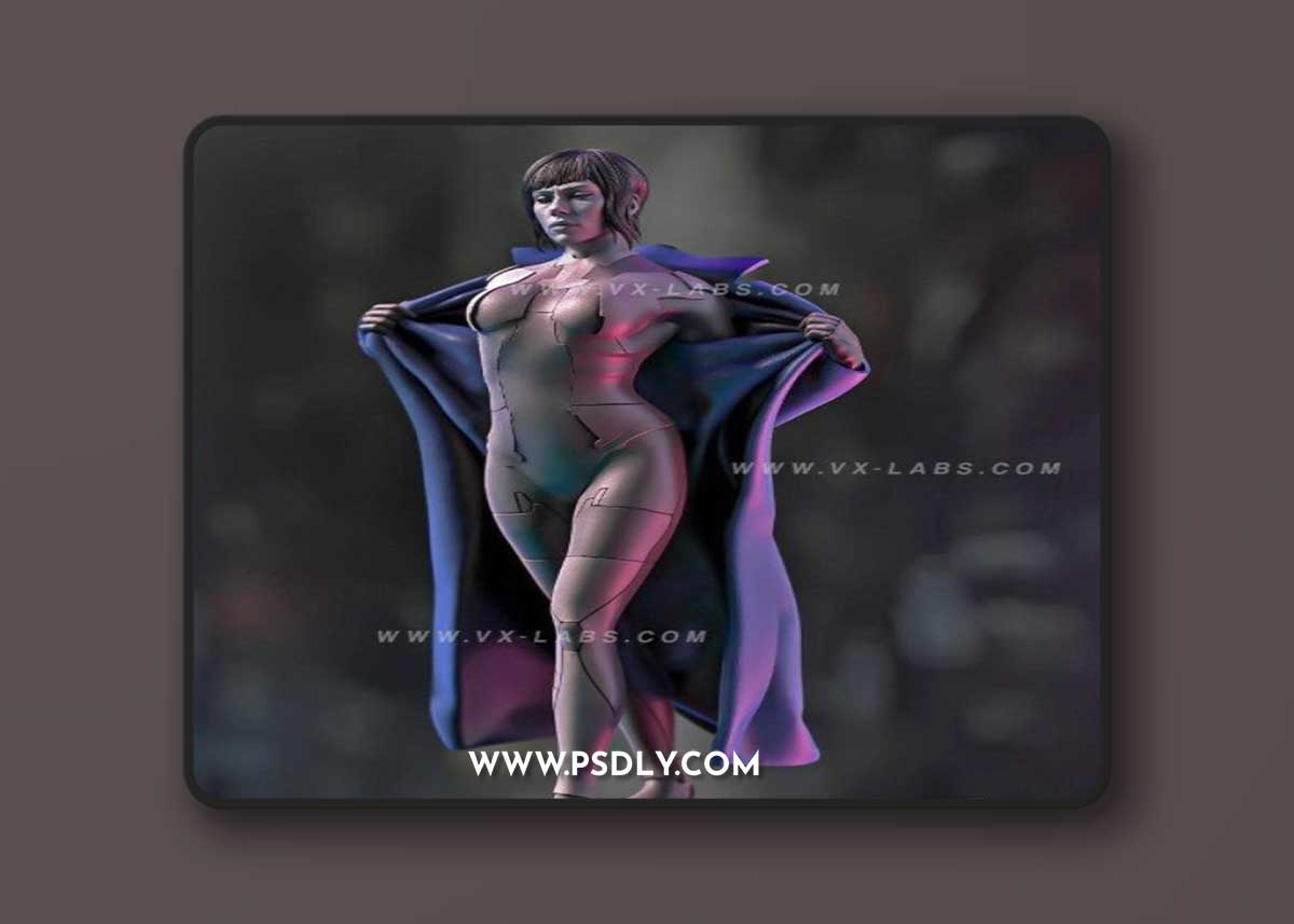 Major Motoko – Scarlett Johansson Megha L 3D Print