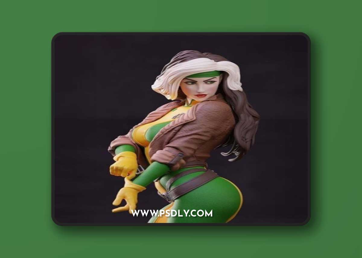 Marvel – X-Men Rogue 3D Print