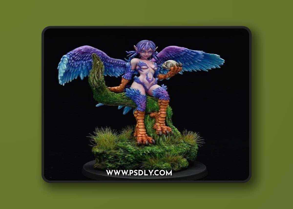 RAW – vivi the harpy 3D Print