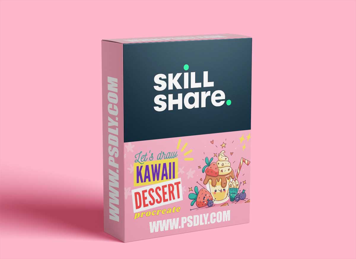 Satisfy Your Sweet Tooth: Learn to Draw a Cute Kawaii Dessert | Procreate