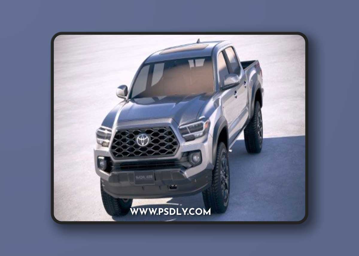 Toyota Tacoma TRD 2020 3d model