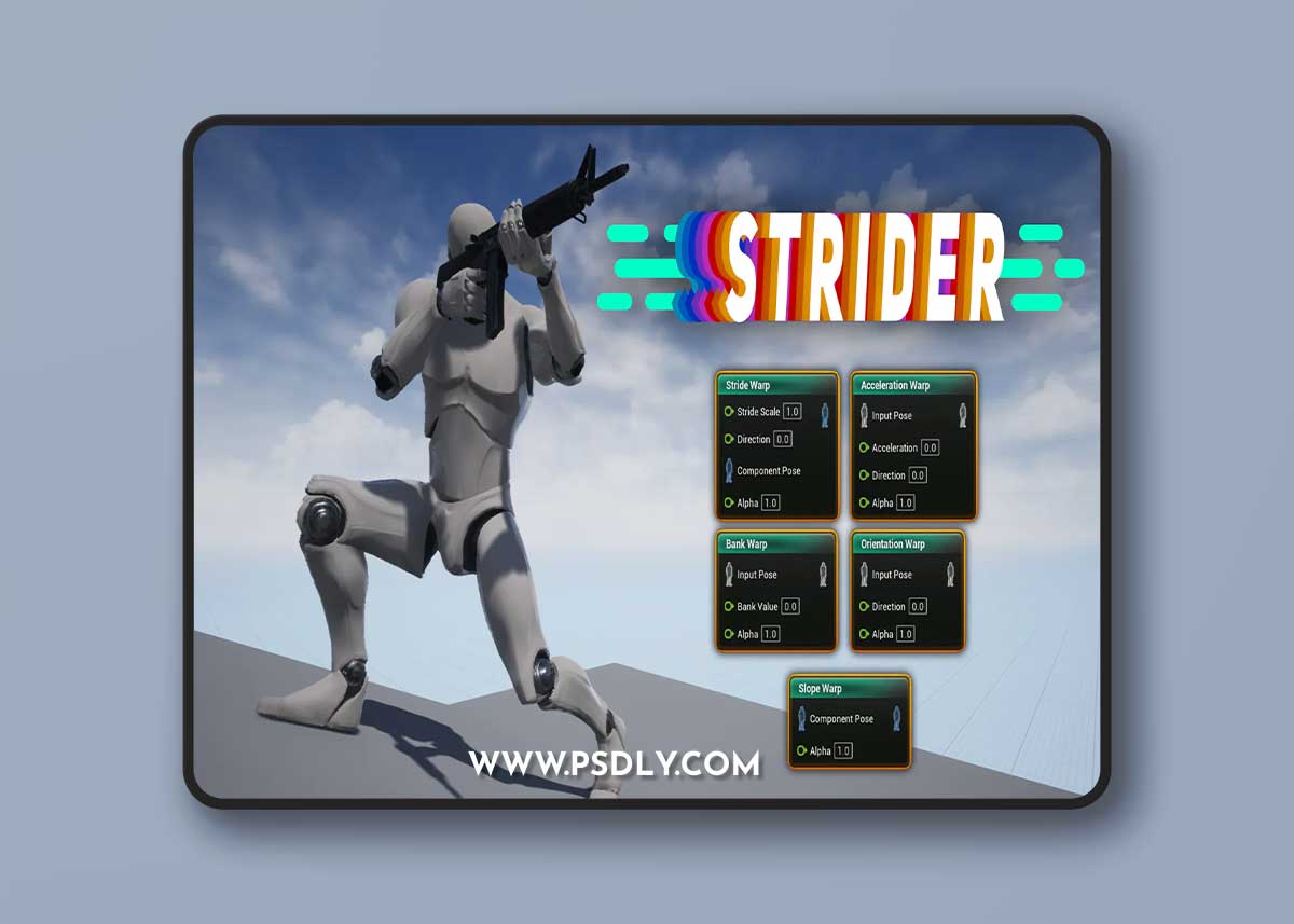 Unreal Engine - Strider - Animation Warping v1.10 (5.0)