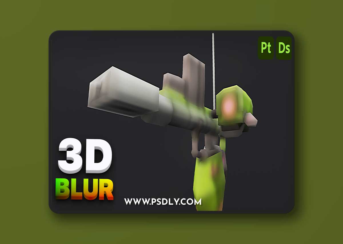 3D Blur Tool 1.5 (SBSAR) - For Substance 3D (Painter) & Designer
