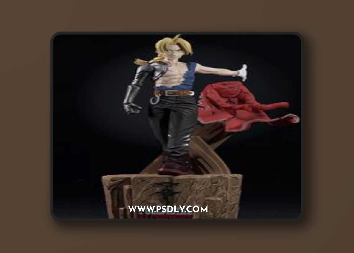 Edward Elric – Fullmetal Alchemist – 3D Print Model