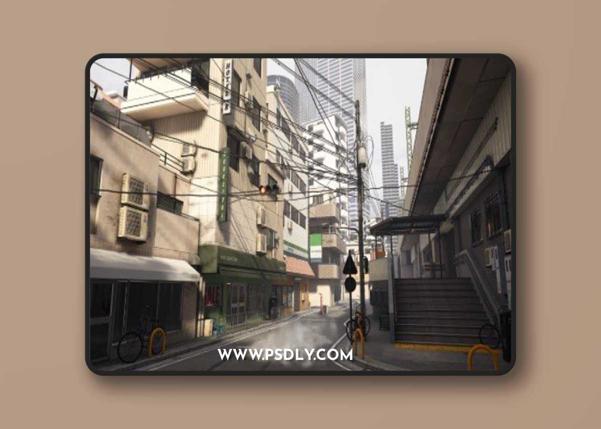 Unreal Engine Marketplace - Modular Urban City Asset Megapack (4.20 - 4.27, 5.0)