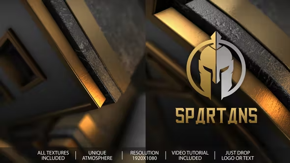 Videohive Epic Power And Elegant Gold Logo Reveal 35798347