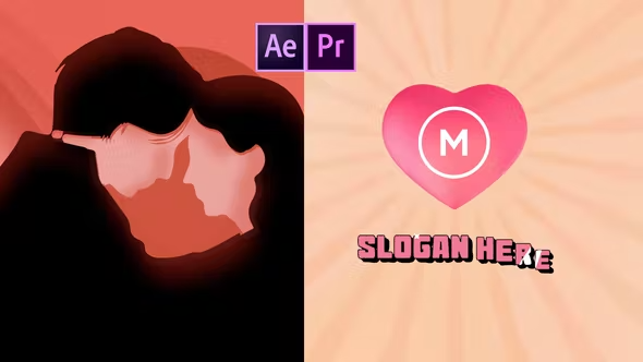 Videohive Valentine Love Logo Reveal 43420310