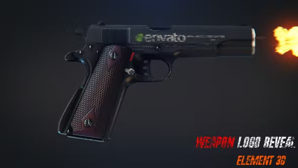 Videohive Weapon Logo Reveal 24803508