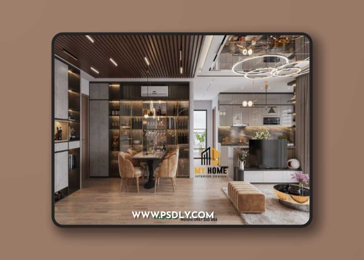 Apartment Interior Scene By Do Dinh Manh