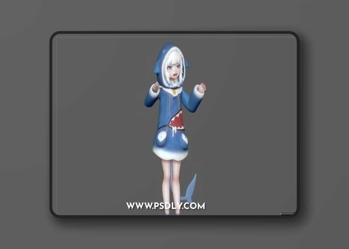 Figuremaster – Gawr Gura 3D Print Model