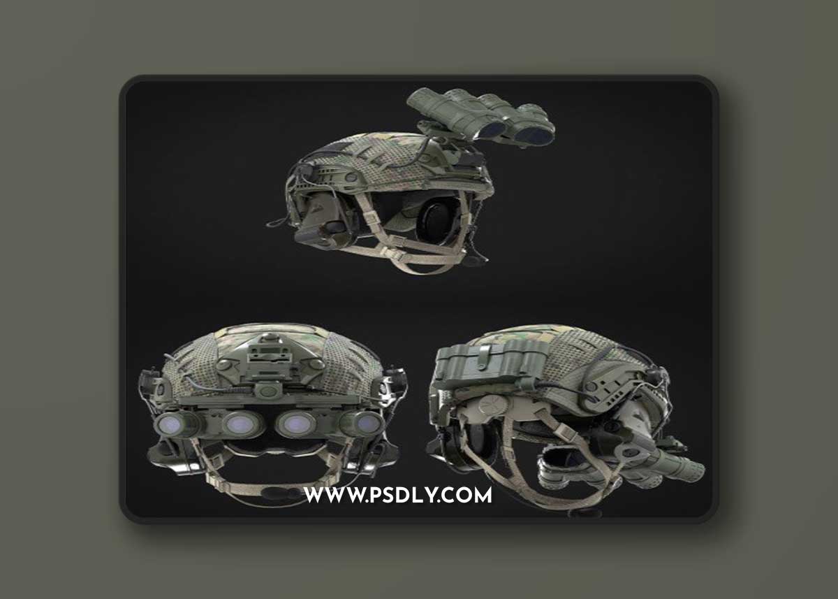 GPNVG-18 & Helmet 3D