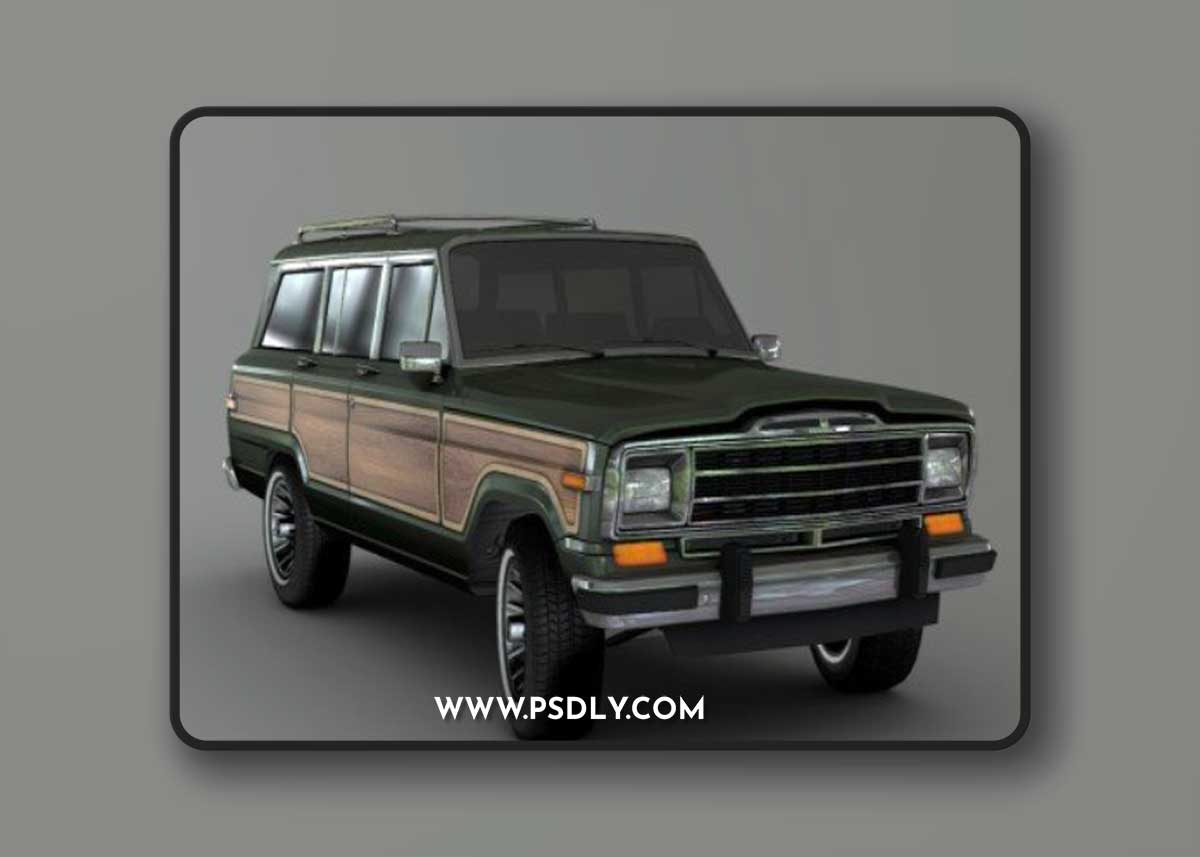 Jeep Wagoneer 3d MODEL