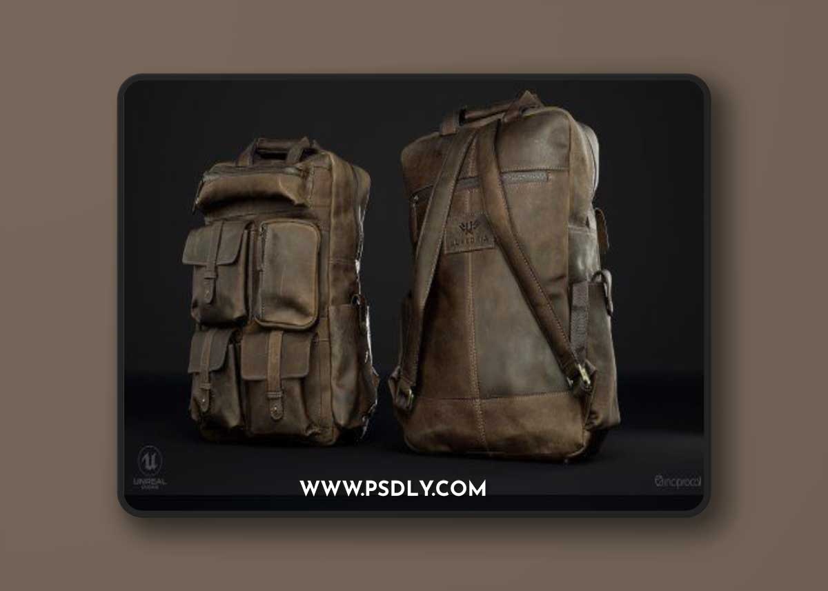 Leather Bag - 3D scan