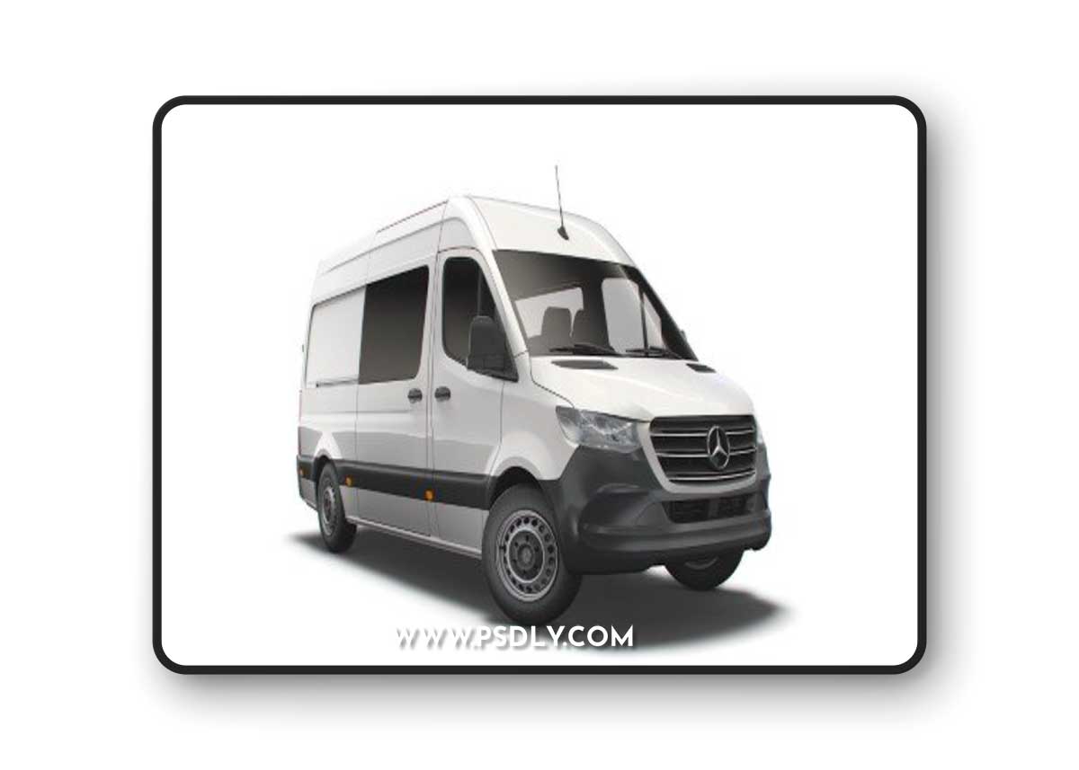 Mercedes Benz Sprinter L2 Walfare 2021 3D model