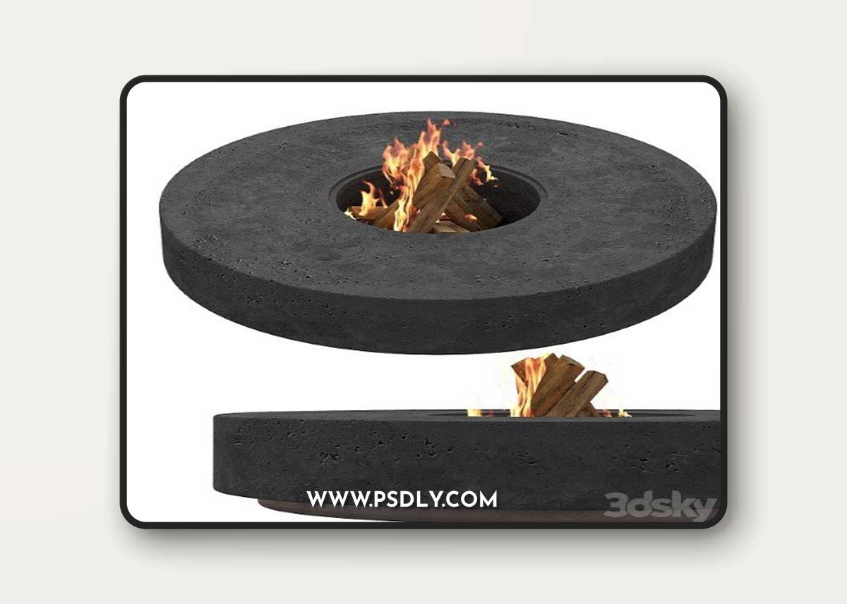 Pro 3DSky - 035 Travertine BBQ Dark 00
