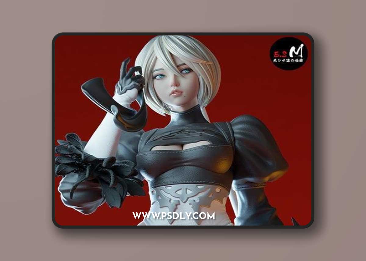 Automata 2B By EsMonster – 3D Print Model