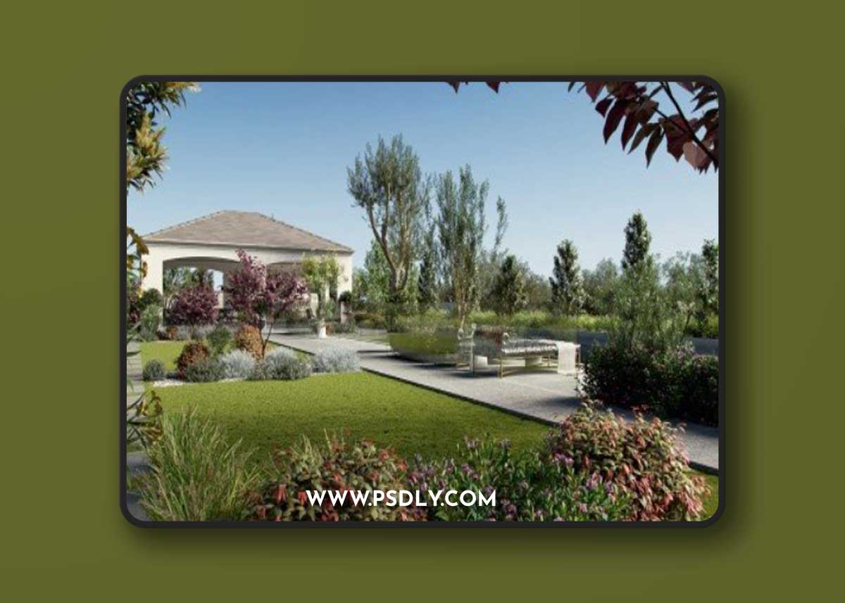 Globe Plants - Bundle 03 - Garden Plants (3D Model)