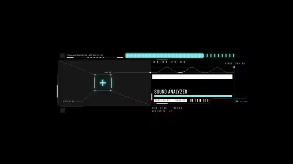 Videohive HUD Sound Analyzer 2 44794443