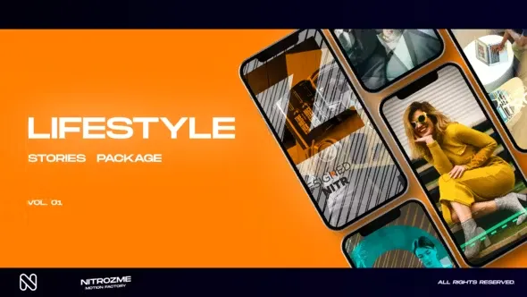 Videohive Lifestyle Stories Vol. 01 45152156