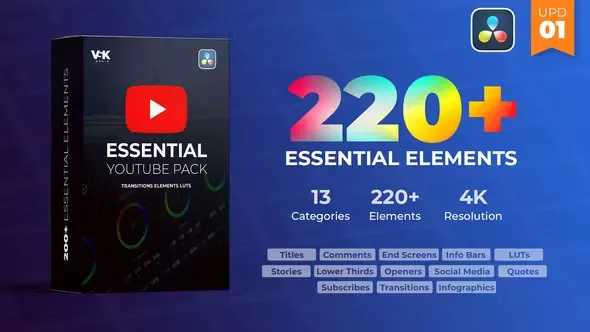 Videohive Youtube Essential Pack 30928023
