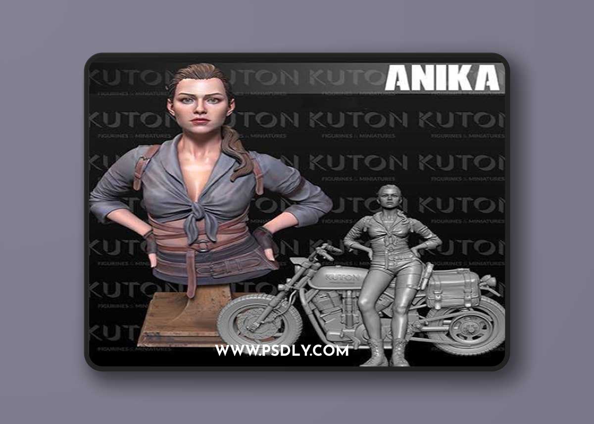 Anika-and-Motor-3D-Print-Model