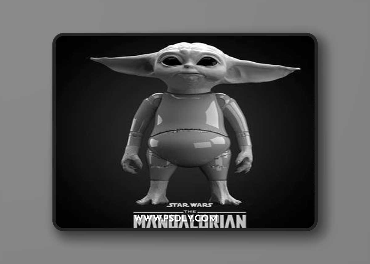 Baby Yoda – 3D Print Model