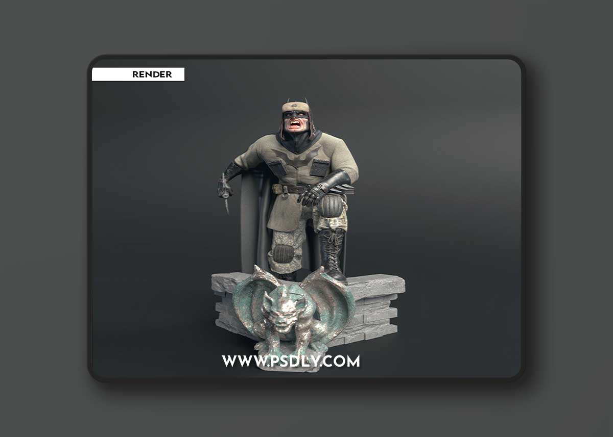 Batman Red Son – 3D Print Model