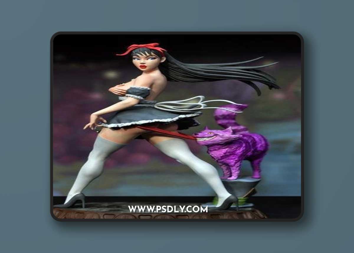 Dark Alice – 3D Print Model