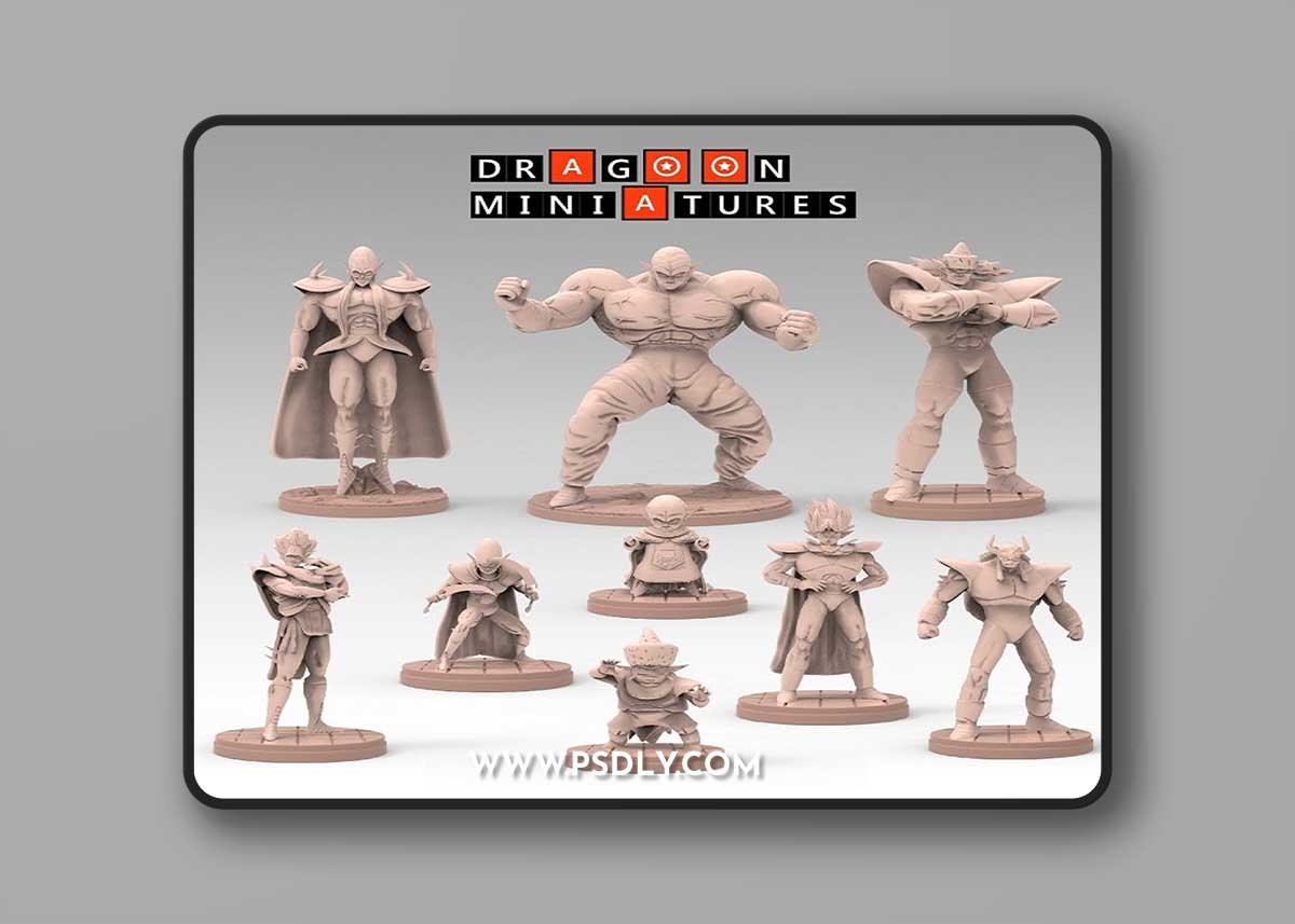 Dragoon Miniatures - Garlick Saga March 2023 – 3D Print Model